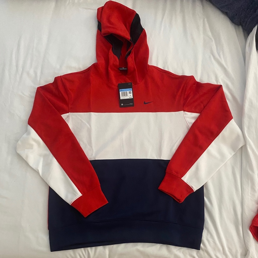 Limited Edition Blue/White/Red Nike Hoodie! NEW!!!